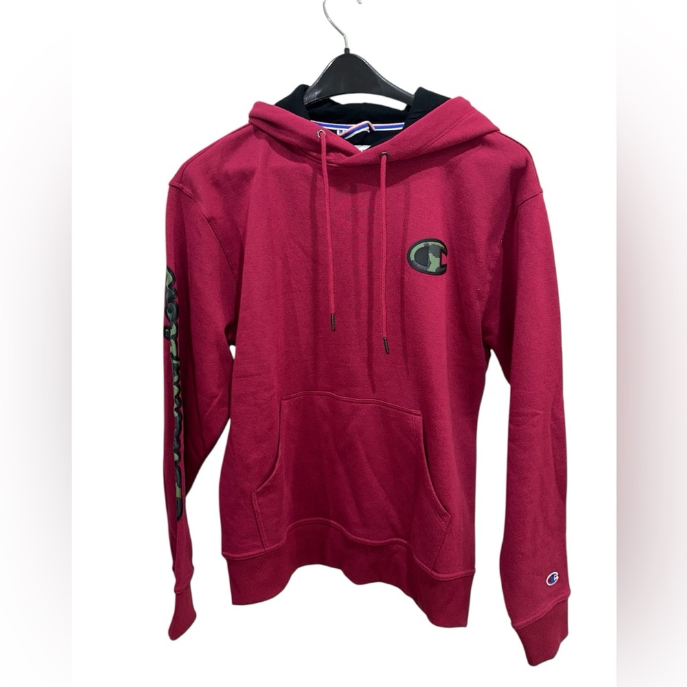Champion Athleticwear Burgundy Sweatshirt Hoodie
